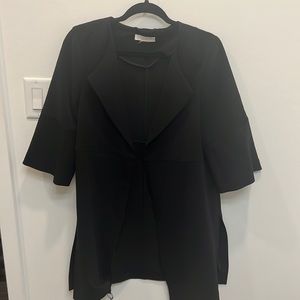 H&M black half sleeve kimono style jacket